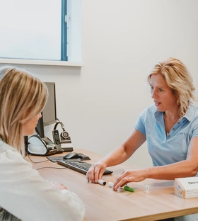 Uitleg medicatie toediening